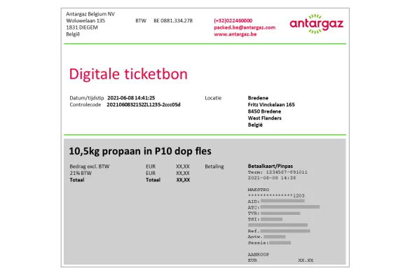 Digital ticket