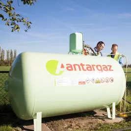 Antargaz bovengrondse propaantank